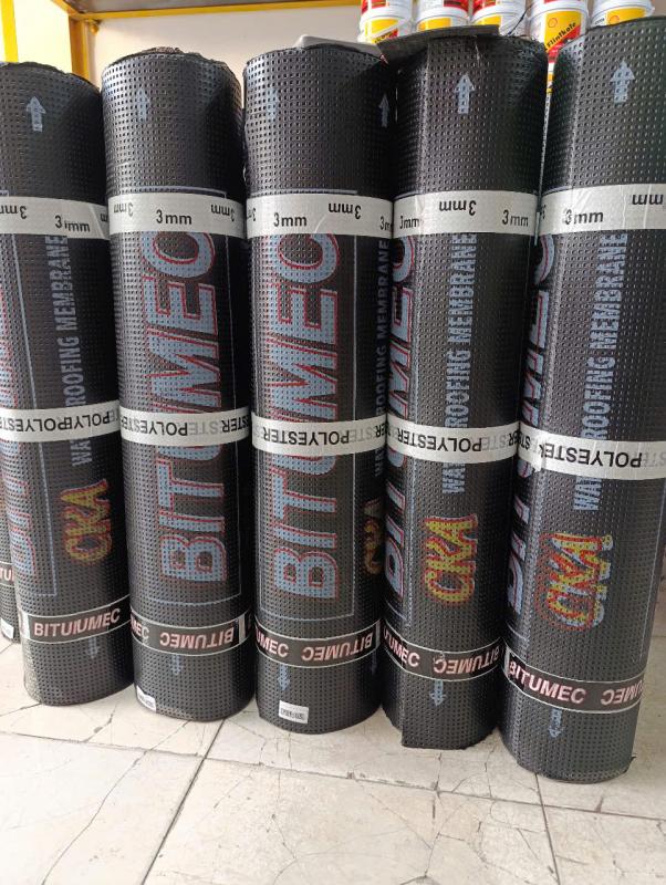Màng chống thấm khò nóng Bitumec 3mm (mặt trơn)