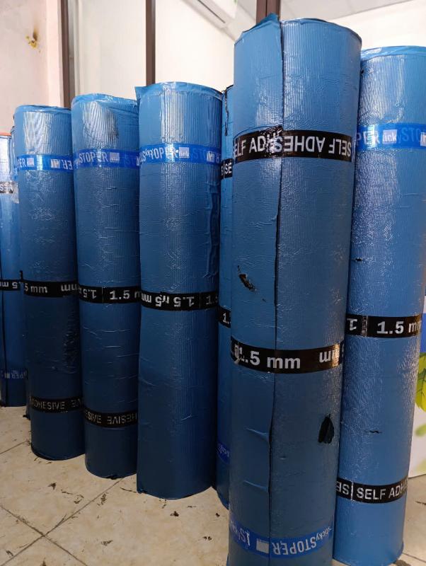 Màng chống thấm tự dính Stoper 1.5mm (mặt trơn)