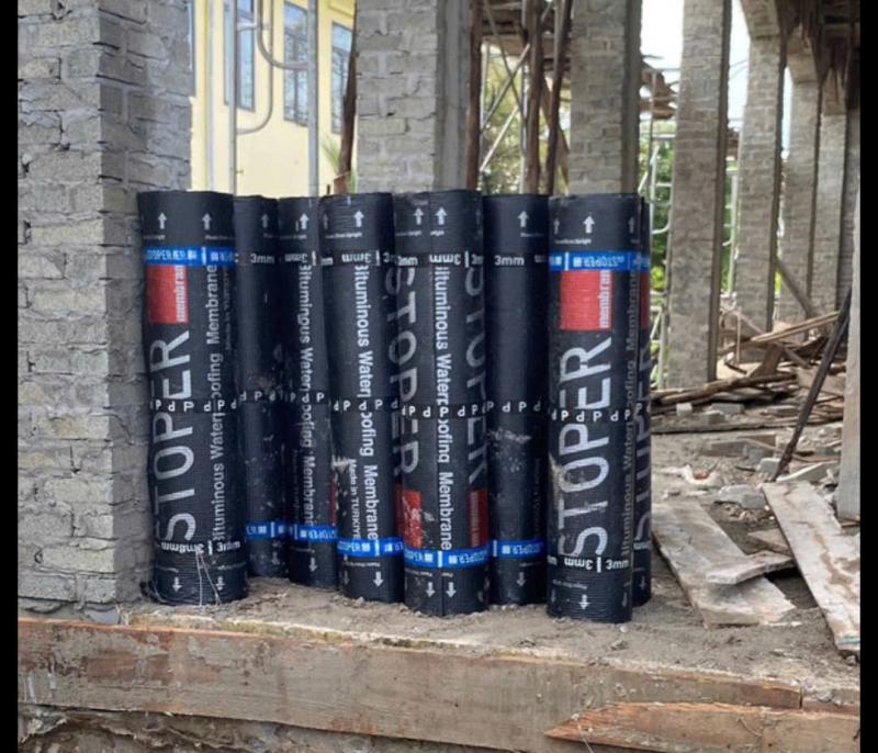 Màng chống thấm khò nóng Stoper 3mm (mặt trơn)