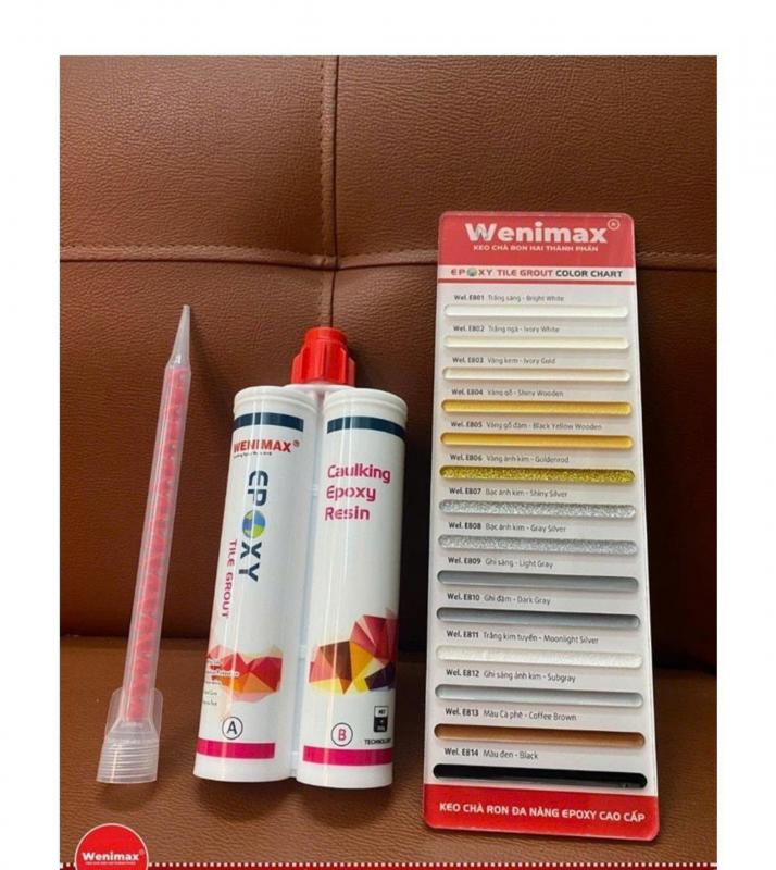Keo chà mạch epoxy 2 thành phần Wenimax