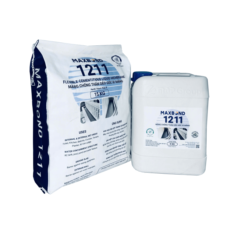 Maxbond 1211 Màng chống thấm dẻo gốc xi măng