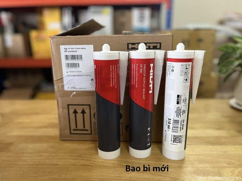 Hilti CP606 - Keo Silicone Chống Cháy Lan